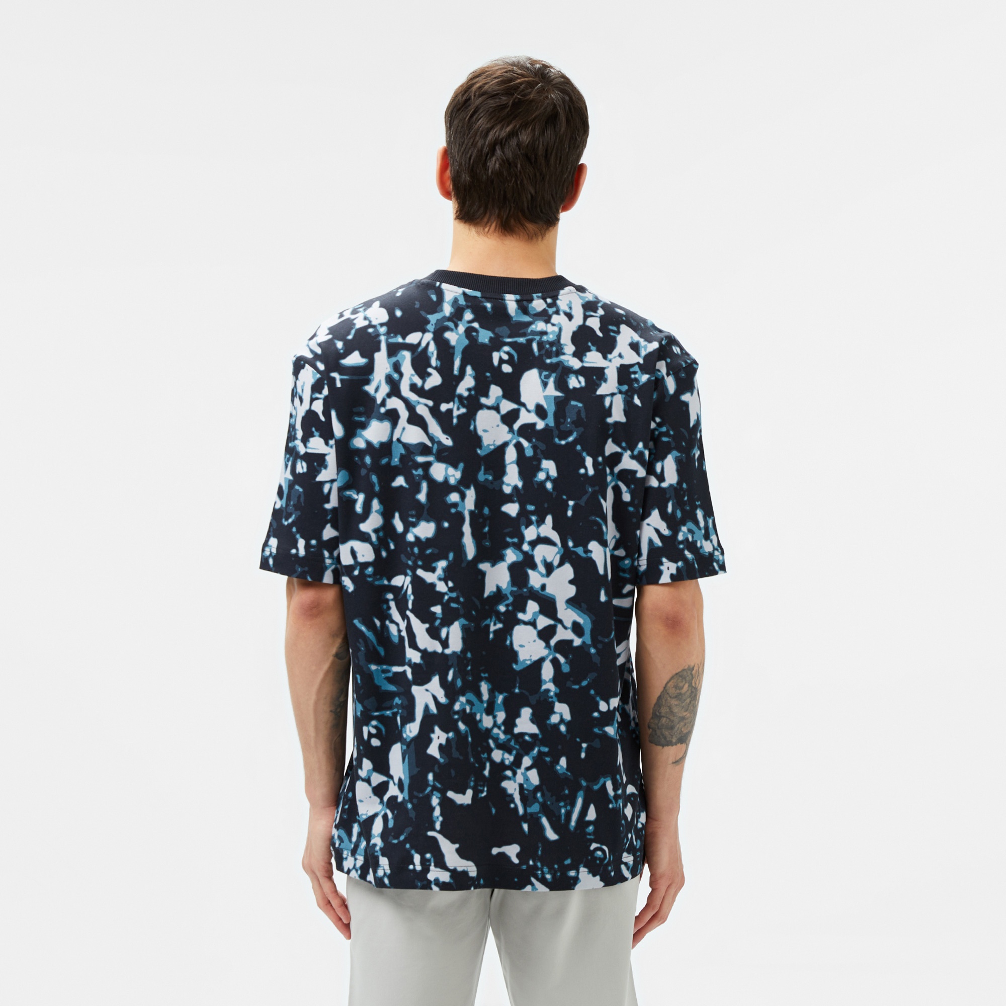 Lacoste Sport Slim Fit Erkek Siyah T-Shirt