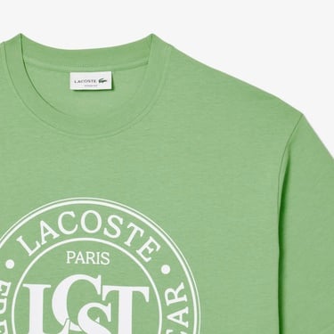  Lacoste Loose Fit Erkek Yeşil T-Shirt