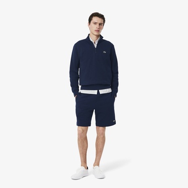  Lacoste Regular Fit Erkek Lacivert Şort