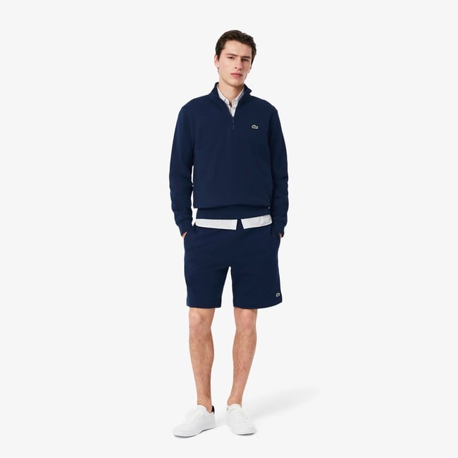  Lacoste Regular Fit Erkek Lacivert Şort