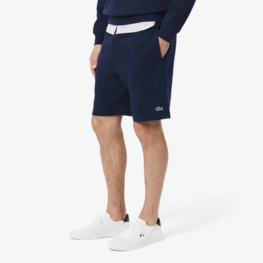  Lacoste Regular Fit Erkek Lacivert Şort