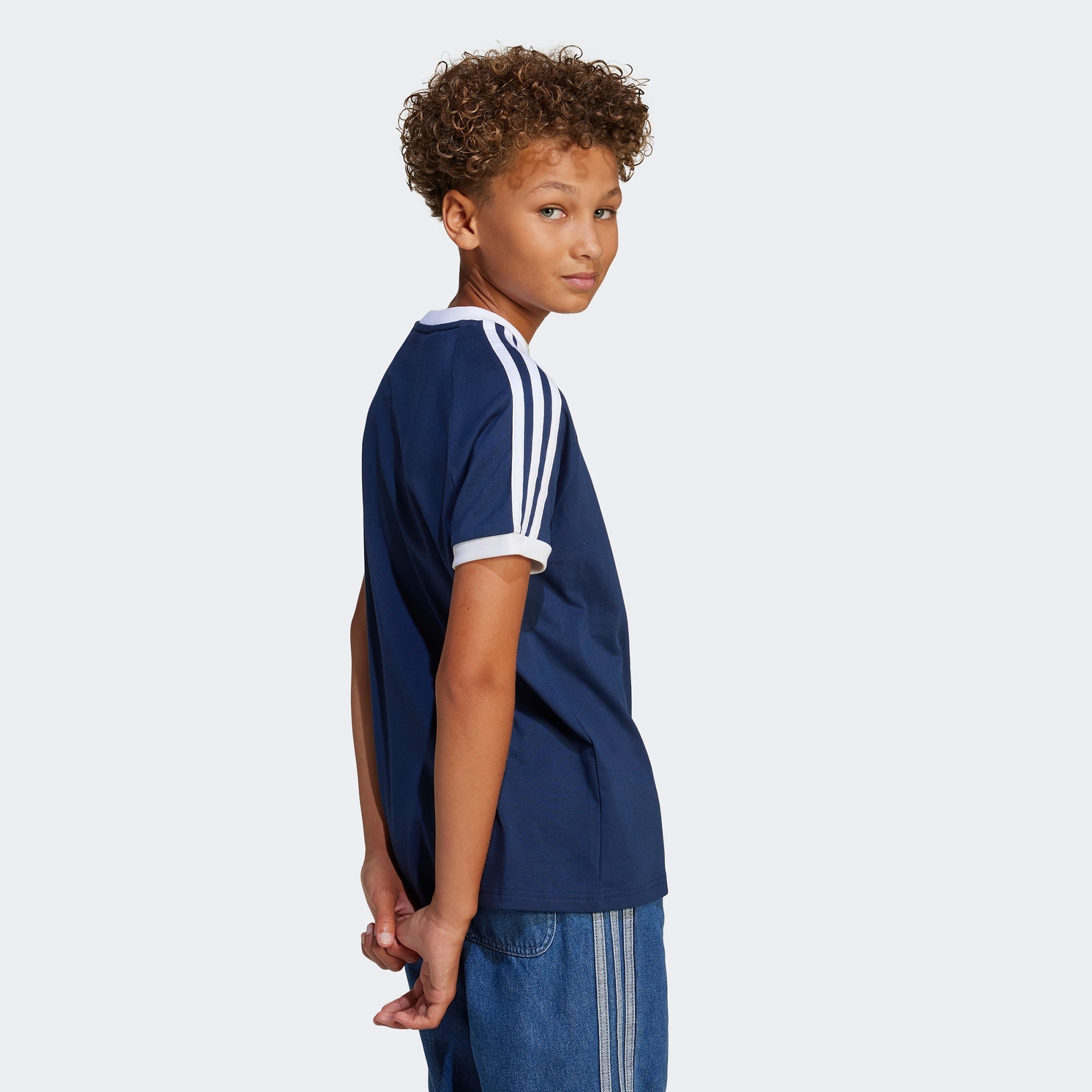 adidas Originals Loose Çocuk Mavi T-Shirt