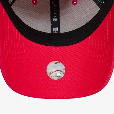  New Era League Essentials 9Forty New York Yankees Kadın Kırmızı Şapka