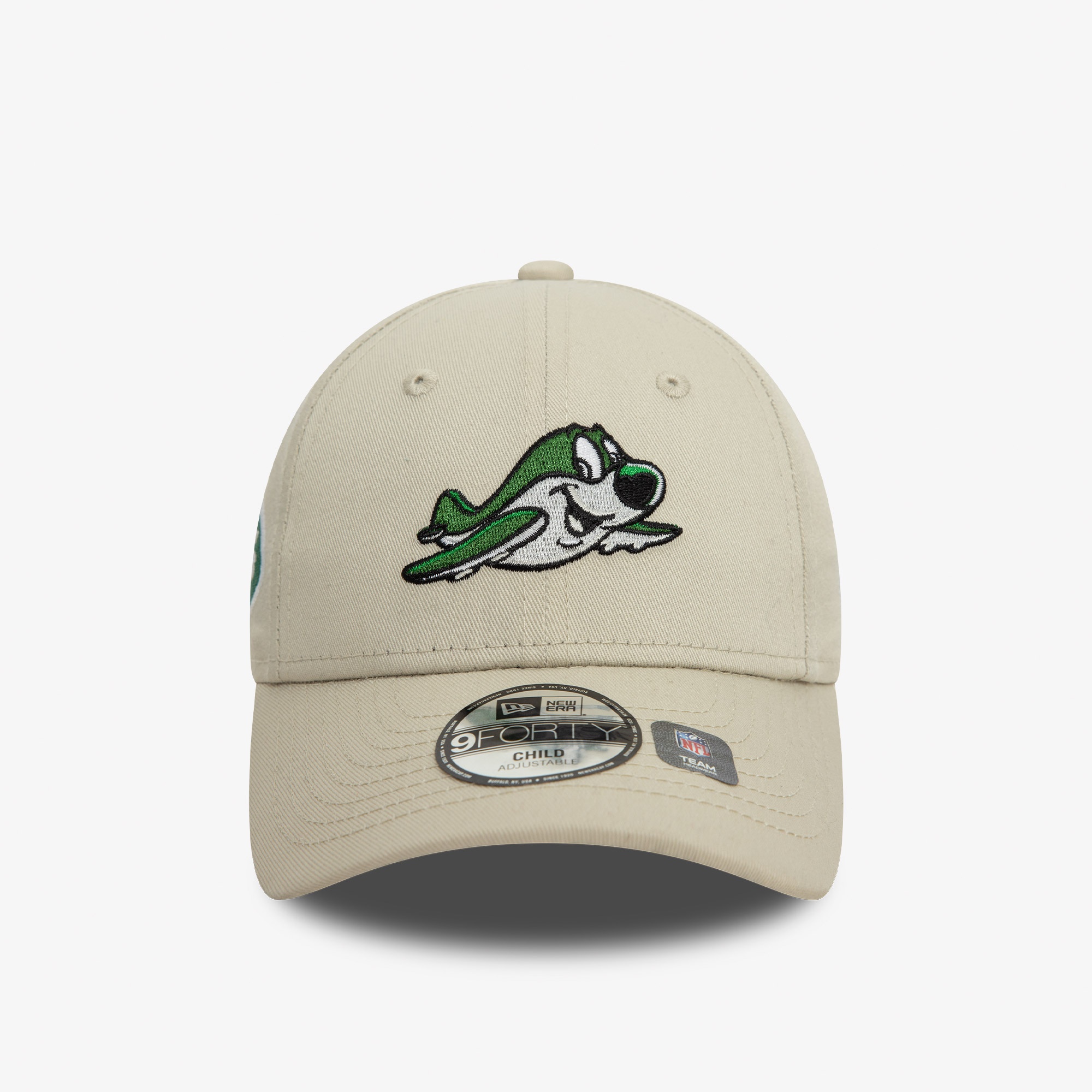 New Era New York Jets NFL Mascot 9Forty Çocuk Krem Şapka