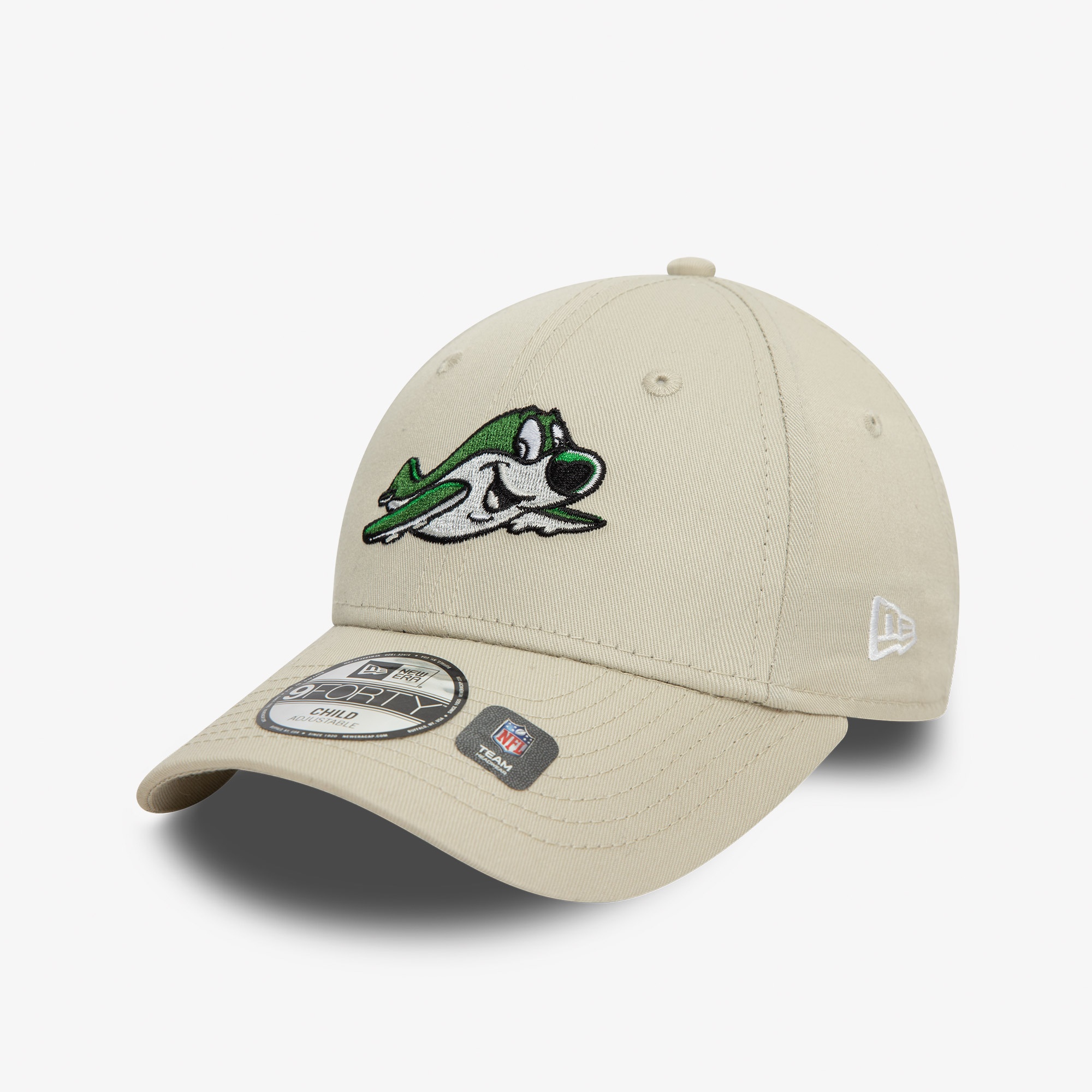 New Era New York Jets NFL Mascot 9Forty Çocuk Krem Şapka