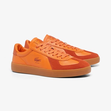  Lacoste Baseshot Pro Erkek Turuncu Sneaker