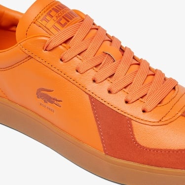 Lacoste Baseshot Pro Erkek Turuncu Sneaker