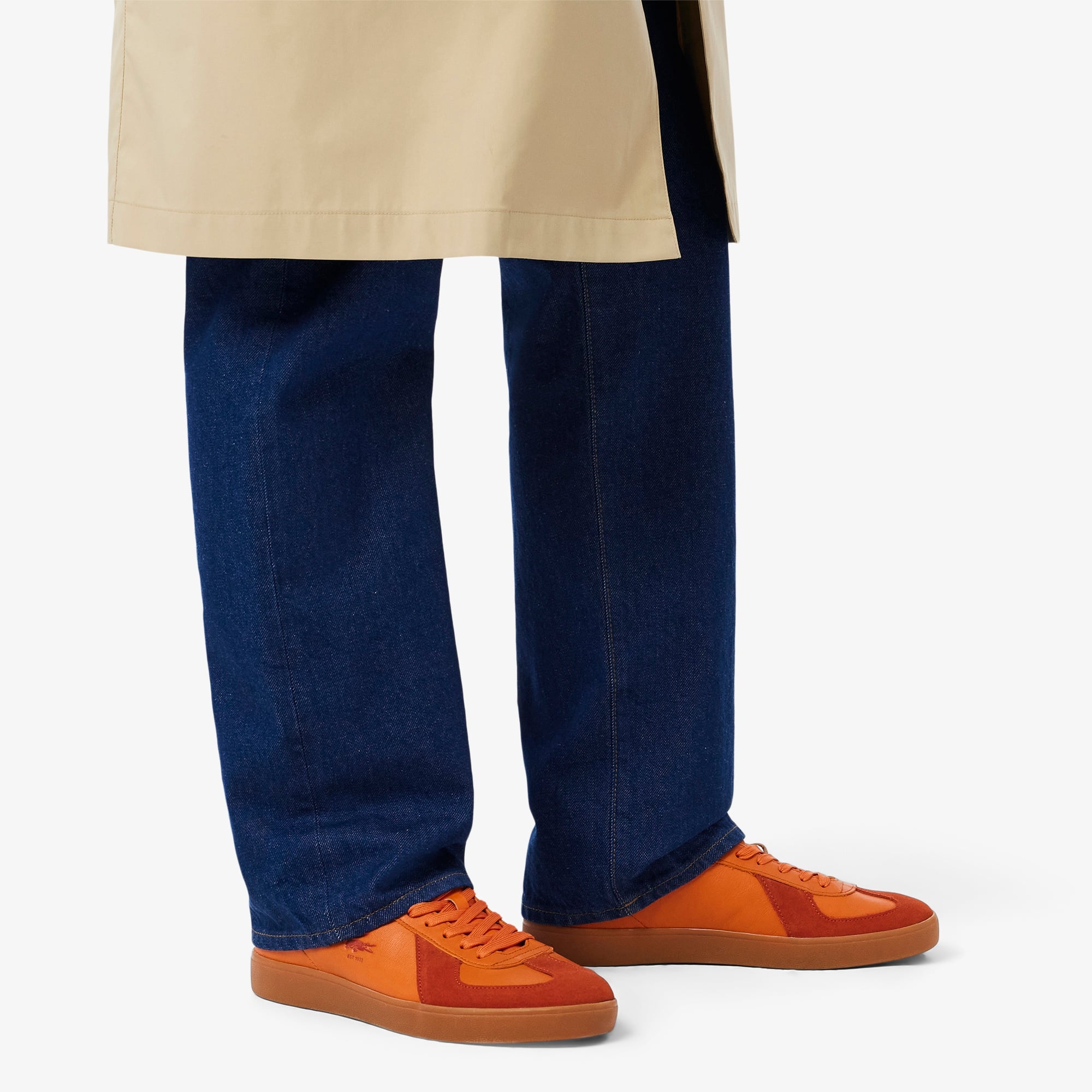 Lacoste Baseshot Pro Erkek Turuncu Sneaker