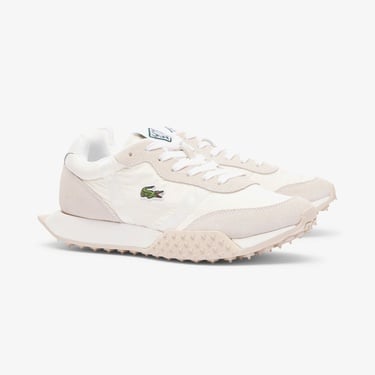  Lacoste L-Spin Evo Kadın Bej Sneaker