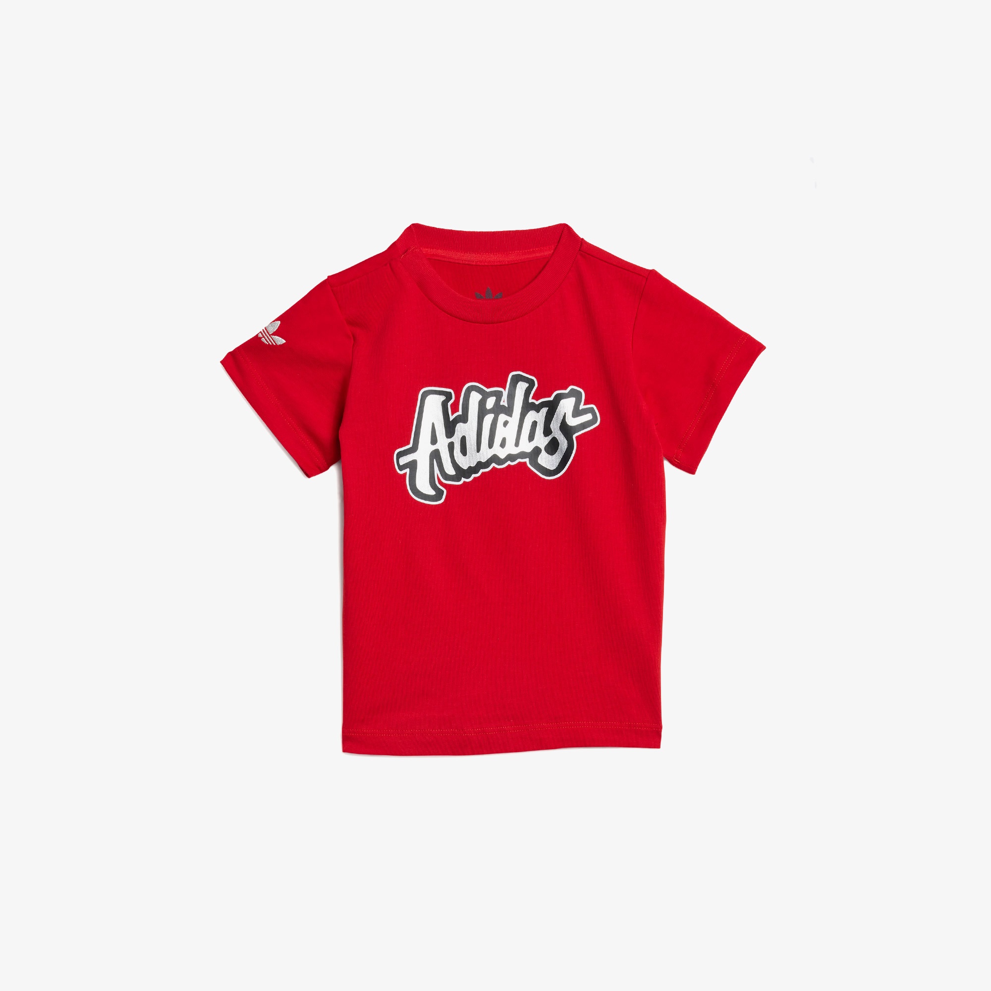 adidas Originals Çocuk Kırmızı/Siyah Şort Takım