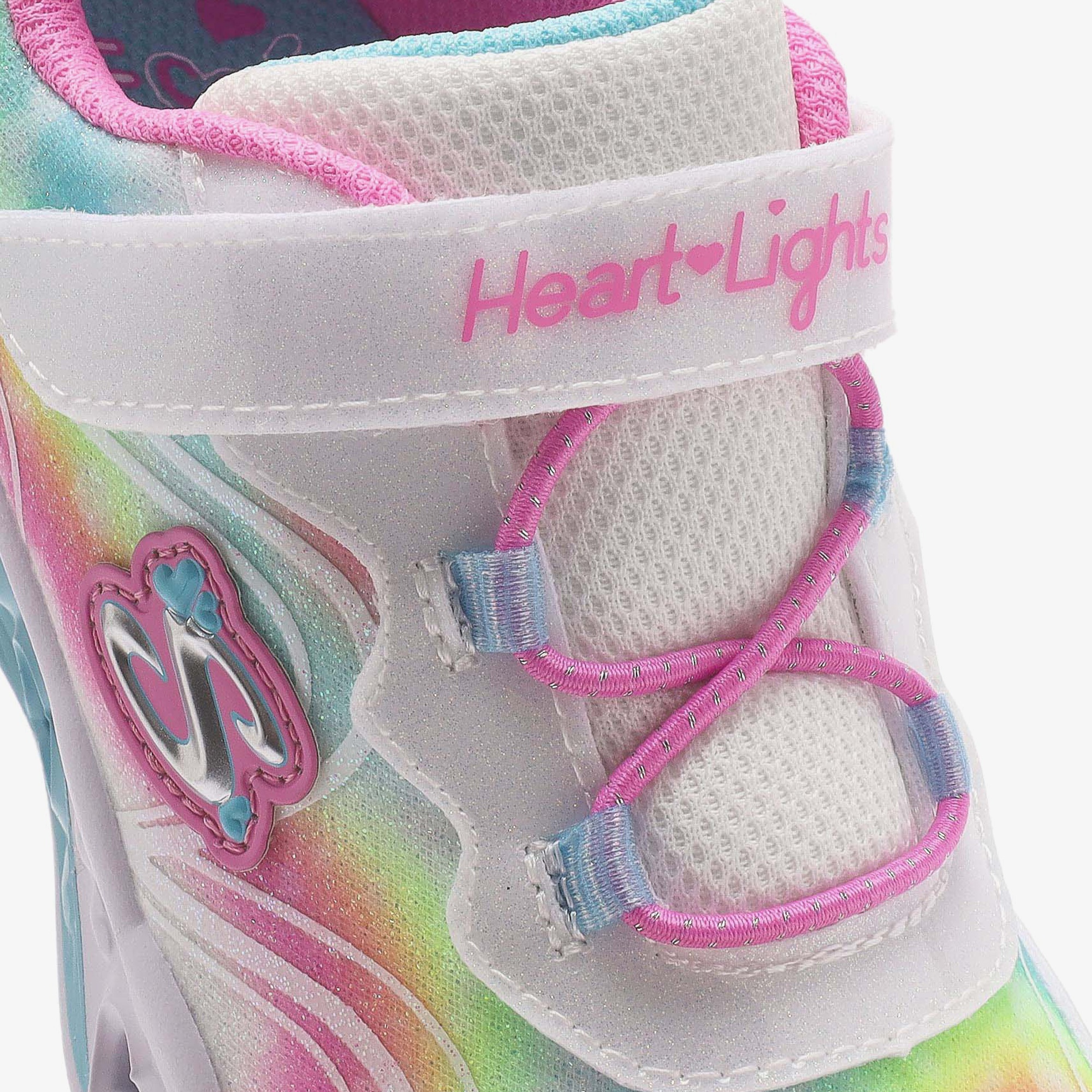 Skechers Flutter Heart Lights Groovy Swirl Bebek Mor Işıklı Spor Ayakkabı
