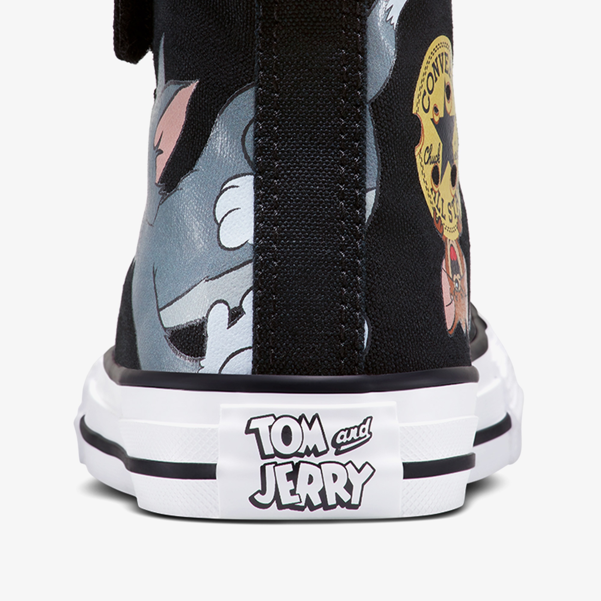 Converse X Tom & Jerry Chuck Taylor All Star Easy-On Çocuk Siyah Sneaker