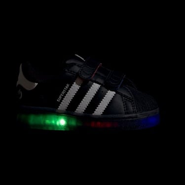  adidas Superstar Led Lights Bebek Siyah Işıklı Spor Ayakkabı