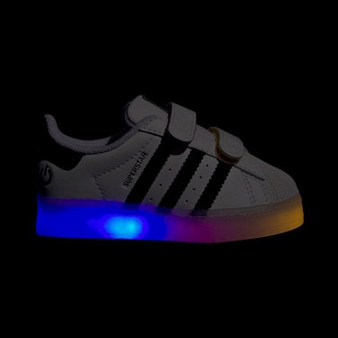  adidas Superstar Led Lights Cf Bebek Beyaz Spor Ayakkabı