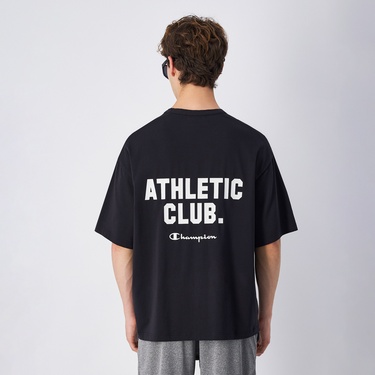  Champion Athletics Erkek Siyah T-Shirt