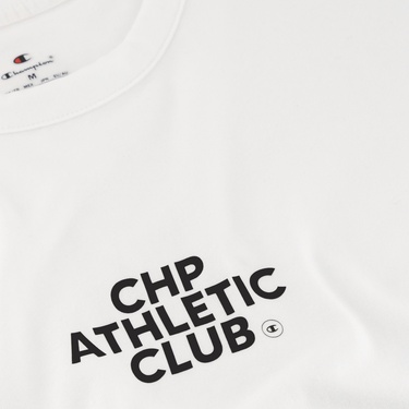  Champion Athletics Erkek Beyaz T-Shirt