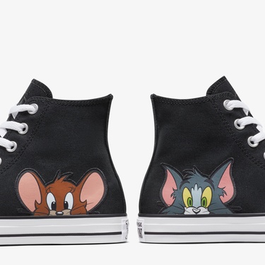  Converse x Tom & Jerry Chuck Taylor All Star Unisex Siyah Sneaker