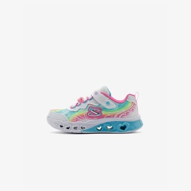  Skechers Flutter Heart Lights Groovy Swirl Çocuk Beyaz Işıklı Spor Ayakkabı