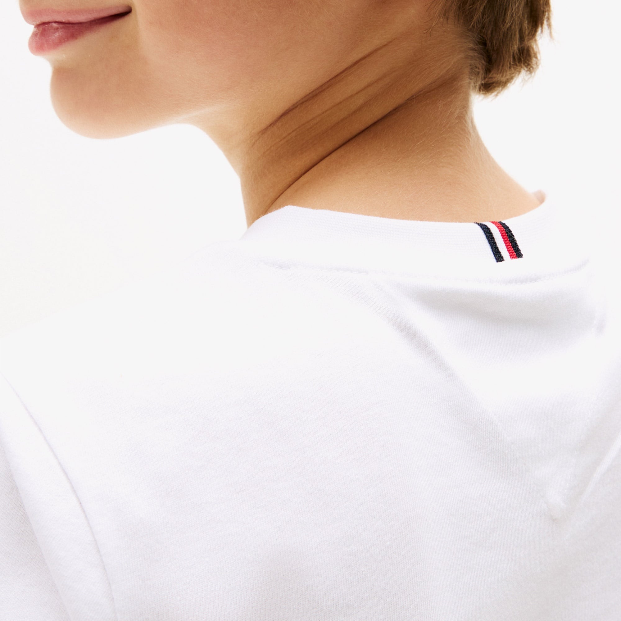 Tommy Hilfiger Baskılı Çocuk Beyaz/Mavi Şort Takım