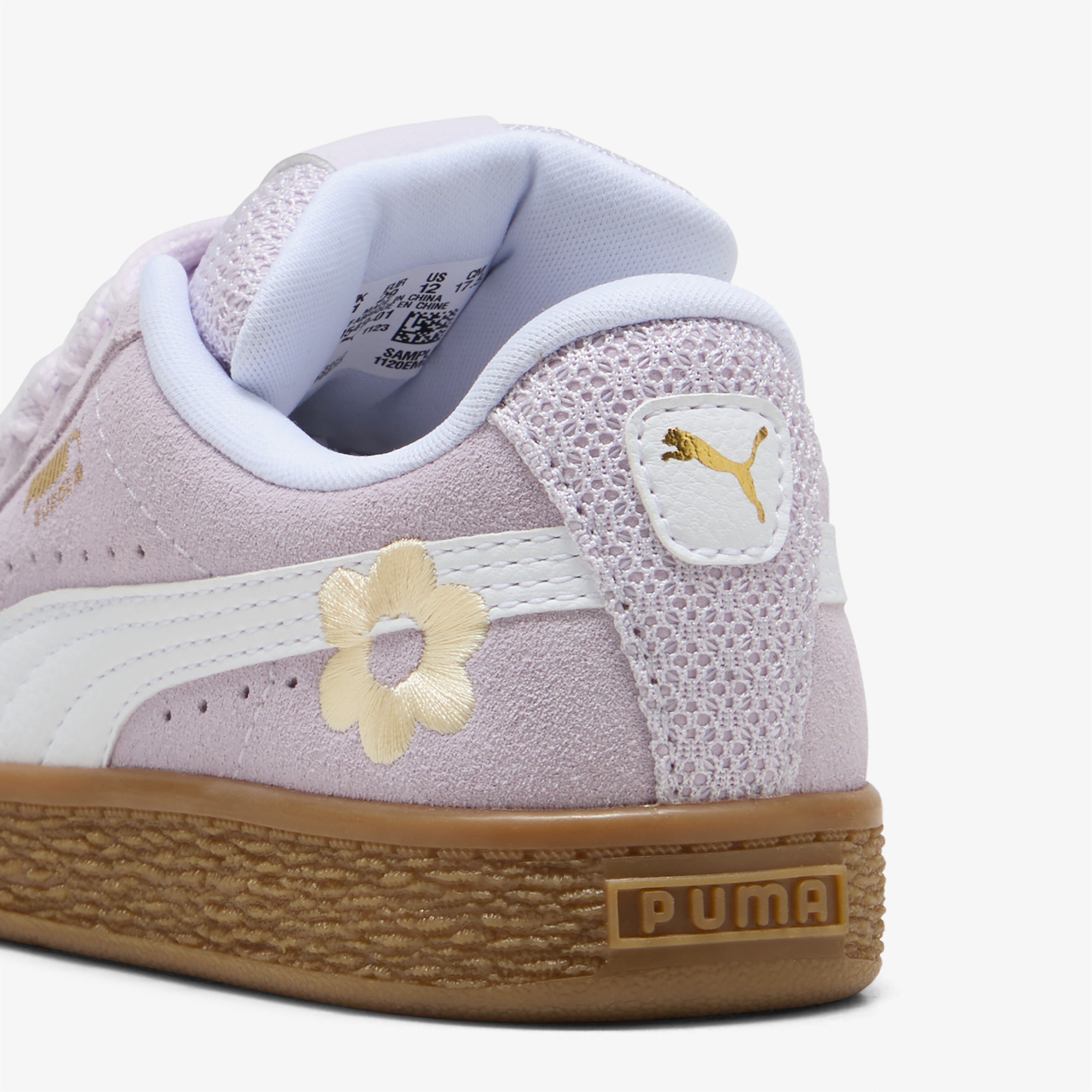 Puma Suede XL Summer Feels Çocuk Mor Spor Ayakkabı