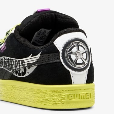  Puma X Hot Wheels Suede XL Çocuk Sarı/Siyah Spor Ayakkabı