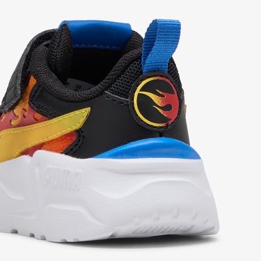  Puma Trinity Lite Hot Wheels AC INF Bebek Siyah Spor Ayakkabı