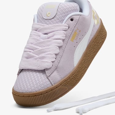  Puma Suede XL Summer Feels Çocuk Mor Spor Ayakkabı