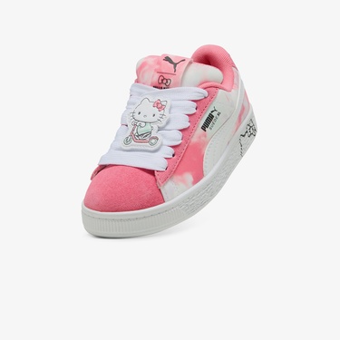  Puma Suede Hello Kitty Friends Çocuk Pembe Spor Ayakkabı