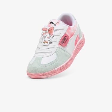  Puma Palermo Hello Kitty & Friends Çocuk Yeşil/Pembe/Beyaz Spor Ayakkabı