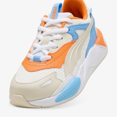  Puma RS-X Efekt Çocuk Turuncu/Mavi Spor Ayakkabı