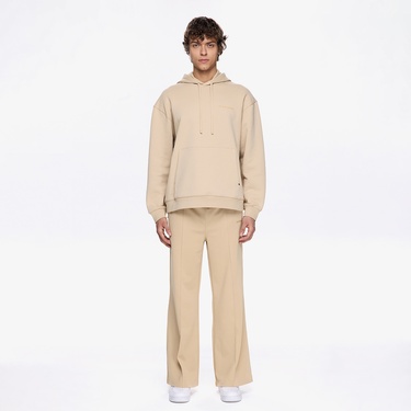  Les Benjamins Classic Erkek Bej Hoodie