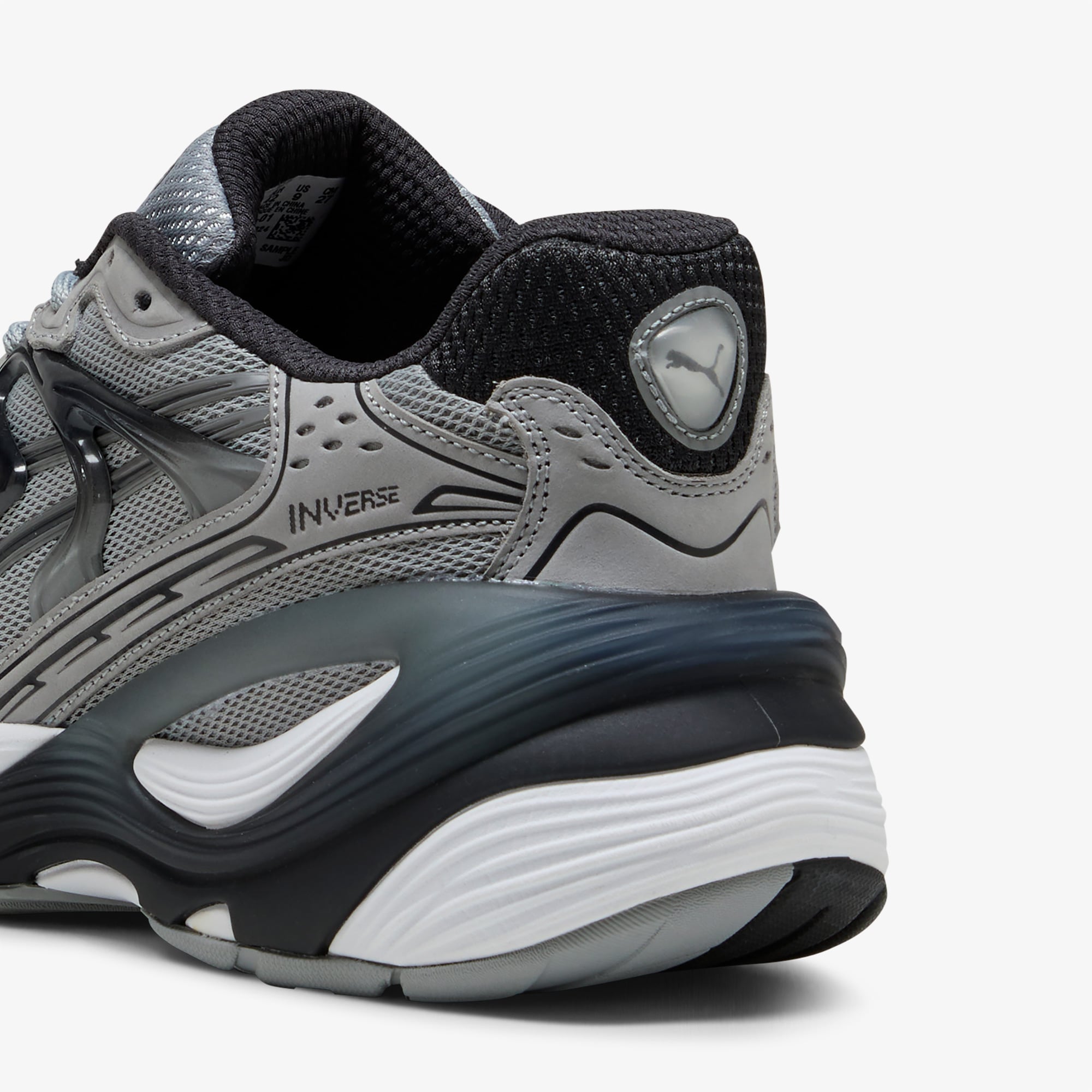 Puma Puma Inverse Shade Erkek Gri Spor Ayakkabı Sneaker | FashFed Gri - 7. görsel