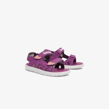  Timberland Perkins Row Backstrap Bebek Mor Sandalet