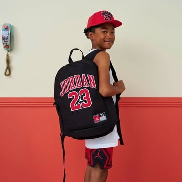  Jordan Jersey Çocuk Siyah Sırt Çantası