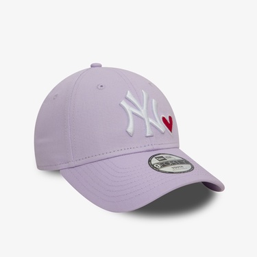  New Era Icon New York Yankees Çocuk Mor Şapka