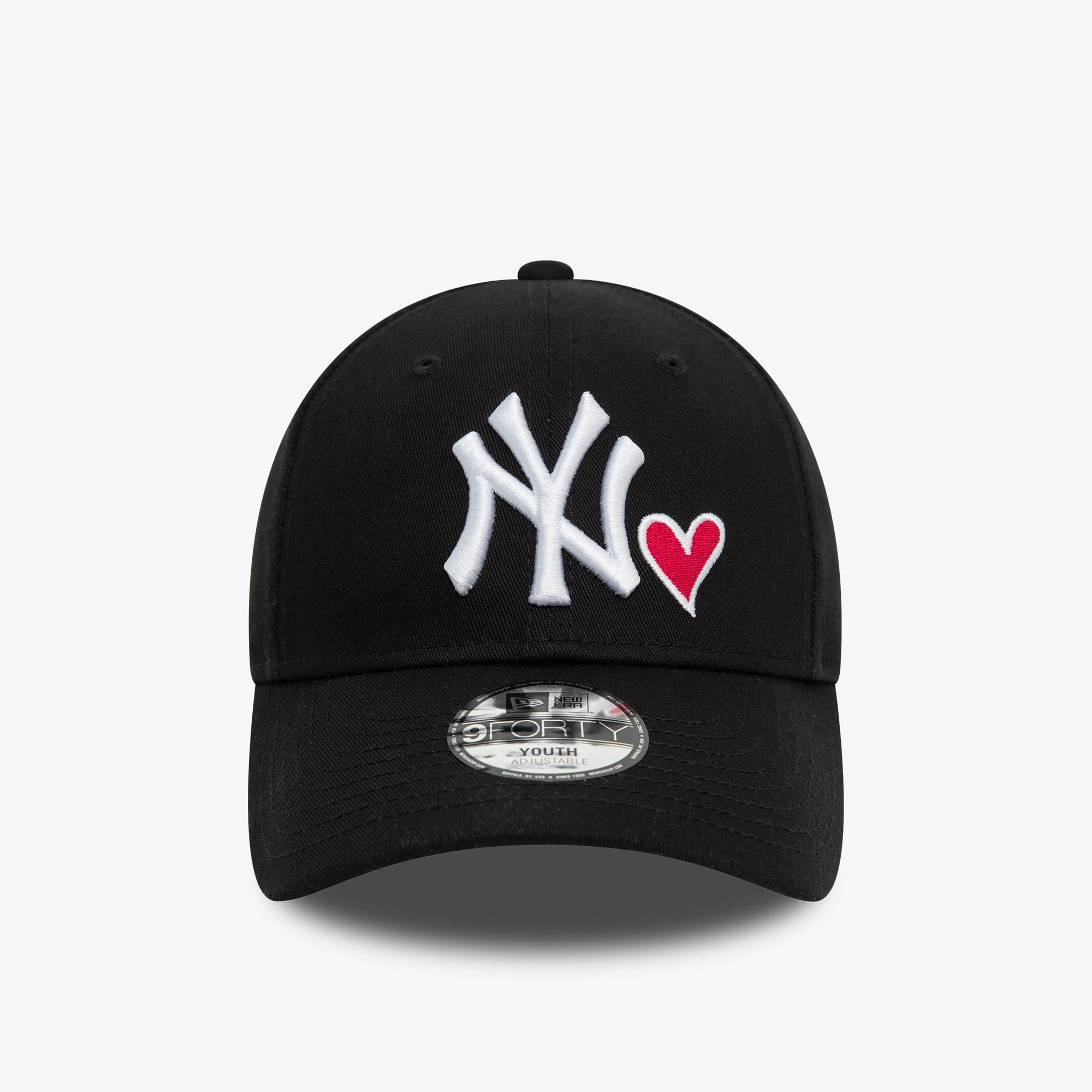 New Era Icon New York Yankees Çocuk Siyah Şapka