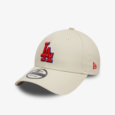  New Era Side Patch 9Forty LA Dodgers Unisex Bej Şapka