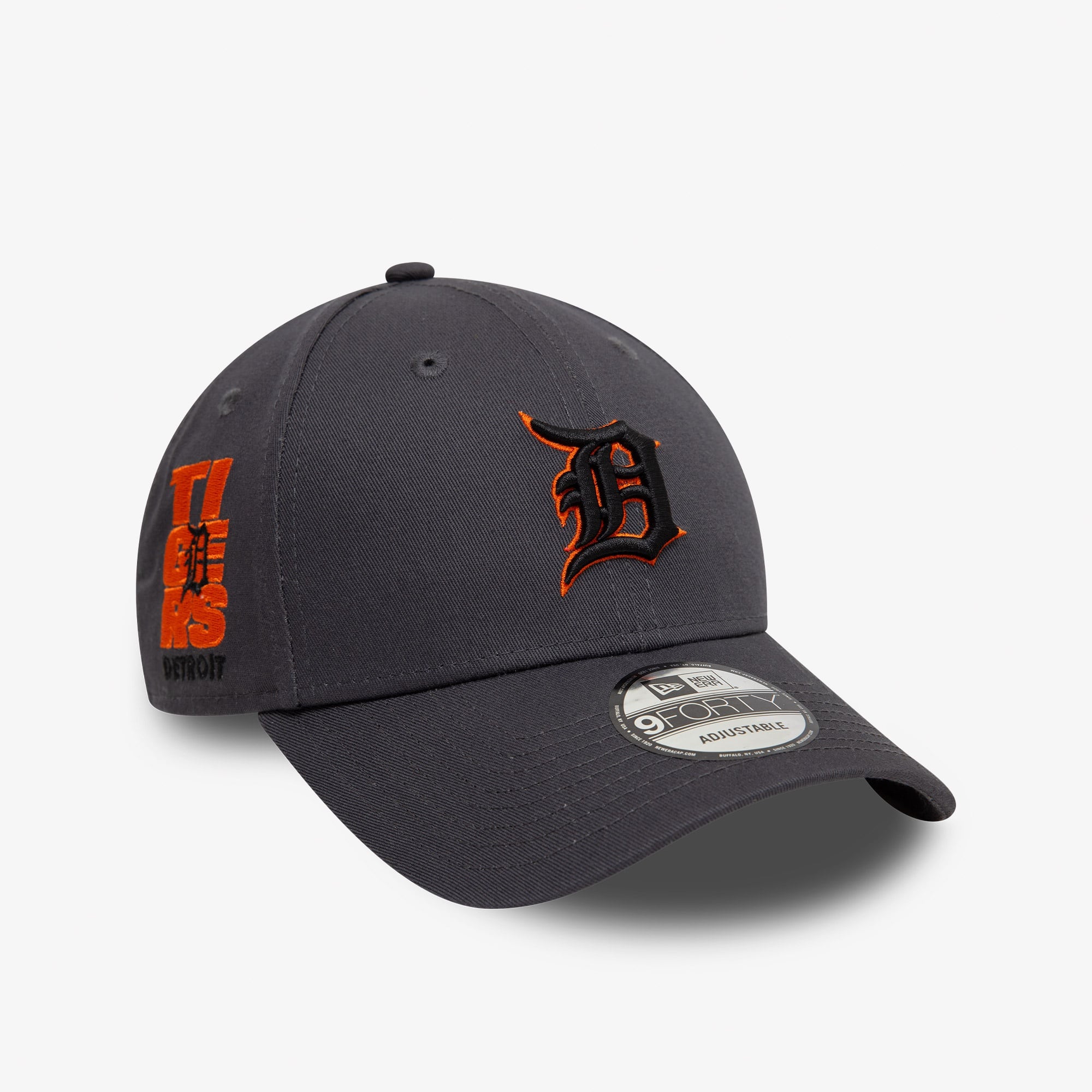 New Era Side Patch 9Forty Detroit Tigers Unisex Gri Şapka