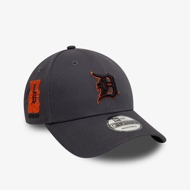 New Era Side Patch 9Forty Detroit Tigers Unisex Gri Şapka