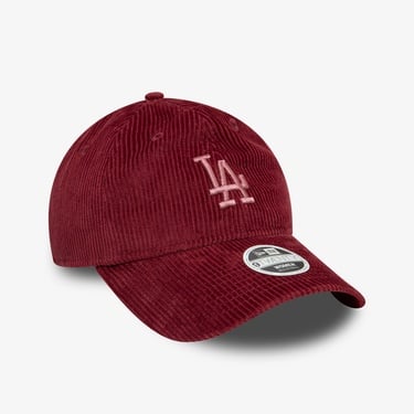  New Era LA Dodgers Cord 9Twenty Unisex Kırmızı Şapka