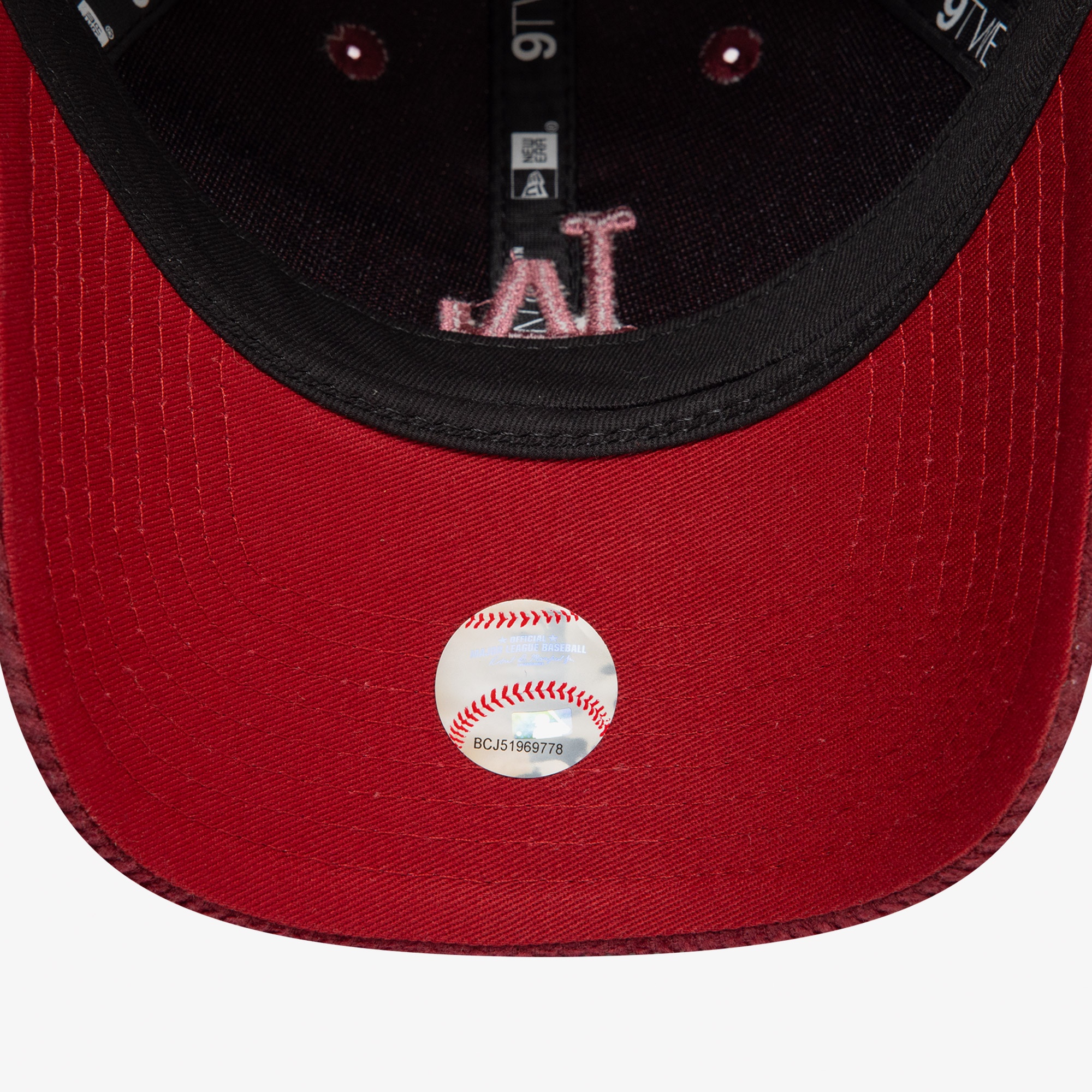 New Era LA Dodgers Cord 9Twenty Unisex Kırmızı Şapka