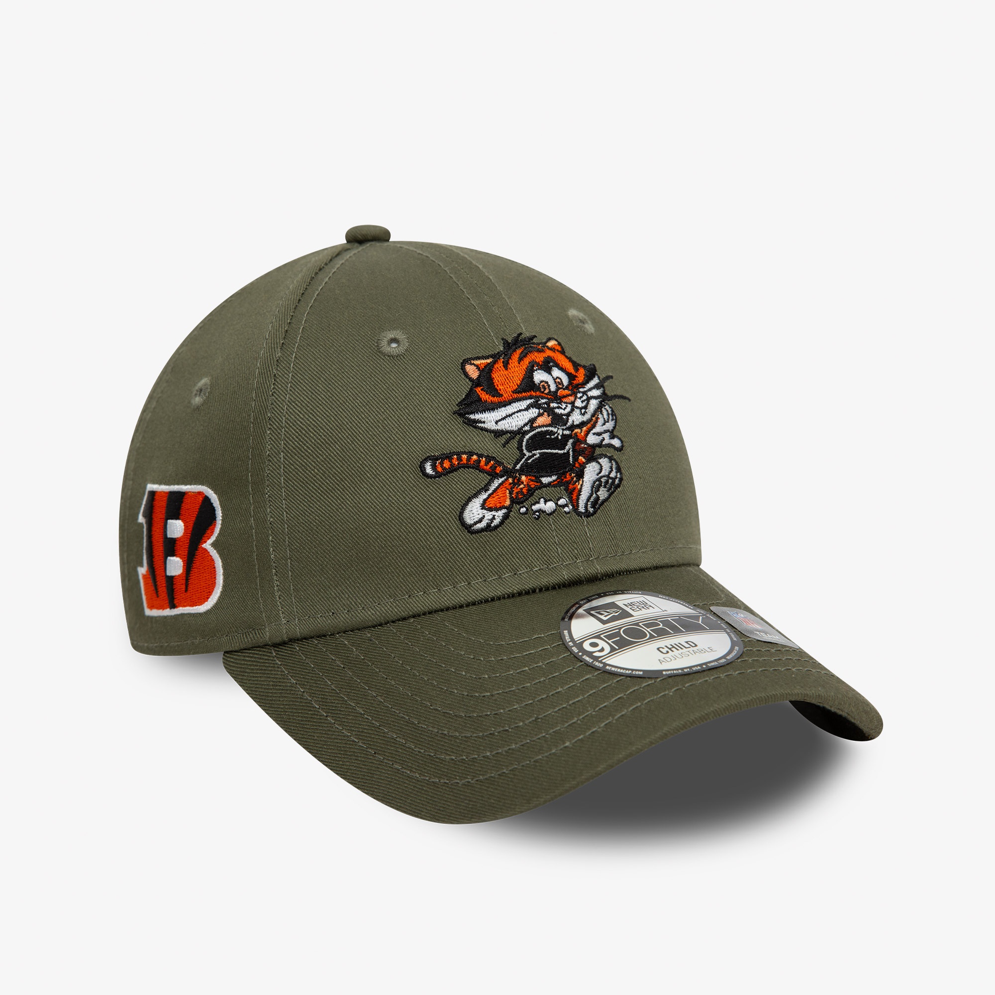 New Era Cincinnati Bengals NFL 9Fifty Çocuk Yeşil Şapka