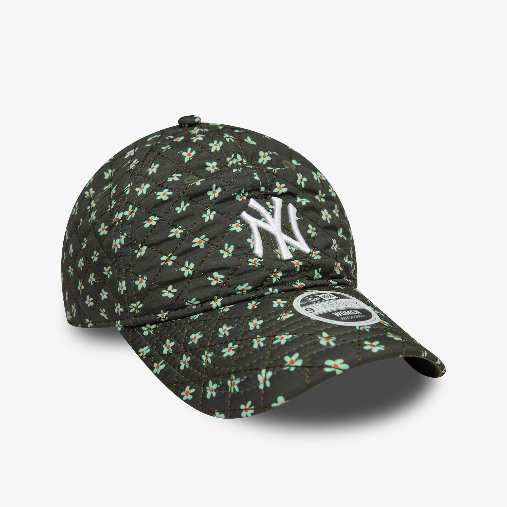New York Yankees Floral Green 9Twenty Kadın Yeşil Şapka