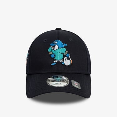  New Era Miami Dolphins NFL Mascot 9Forty Çocuk Siyah Şapka