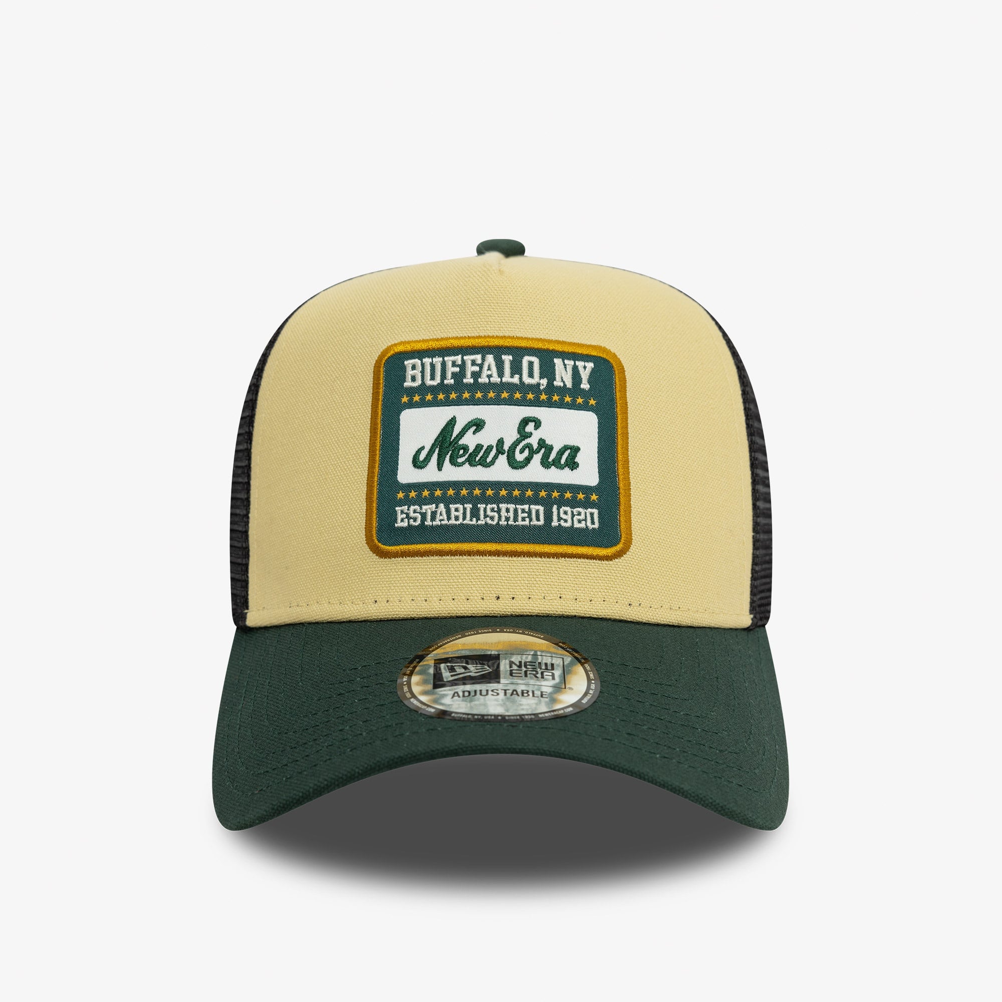 New Era NE Patch Canvas Trucker Unisex Yeşil Şapka