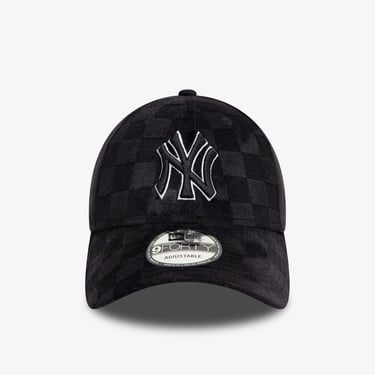  New Era Tonal Check 9Forty New York Yankees Unisex Siyah Şapka