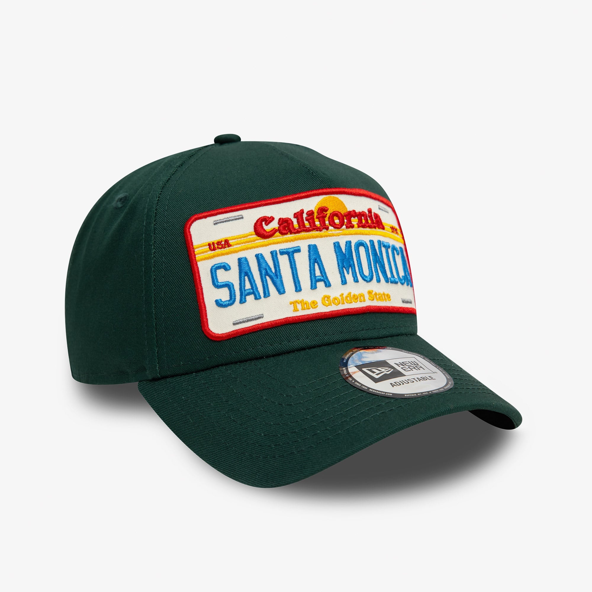 New Era Gorra License Plate 9Forty Ajustable Unisex Yeşil Şapka