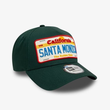  New Era Gorra License Plate 9Forty Ajustable Unisex Yeşil Şapka