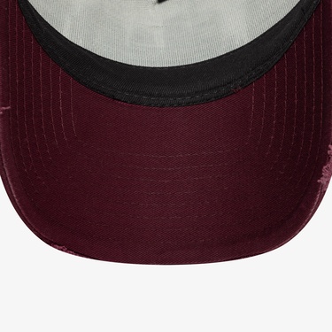  New Era Patch Distressed Unisex Beyaz/Kırmızı Şapka