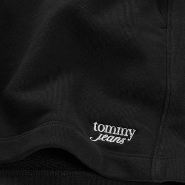  Tommy Jeans Script Kadın Siyah Şort